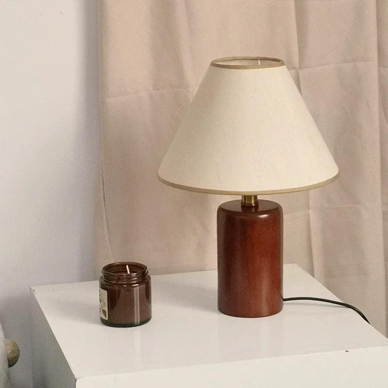 Bamboo Light - Lampe vintage en bois