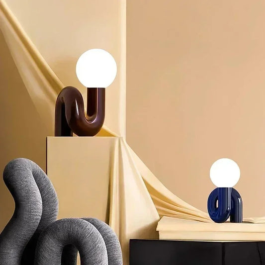 Dolce Luce - Lampe moderne en résine de style italien