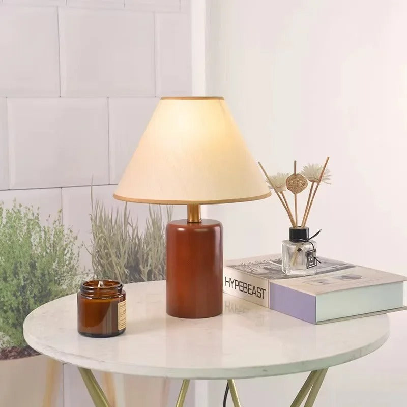 Bamboo Light - Lampe vintage en bois