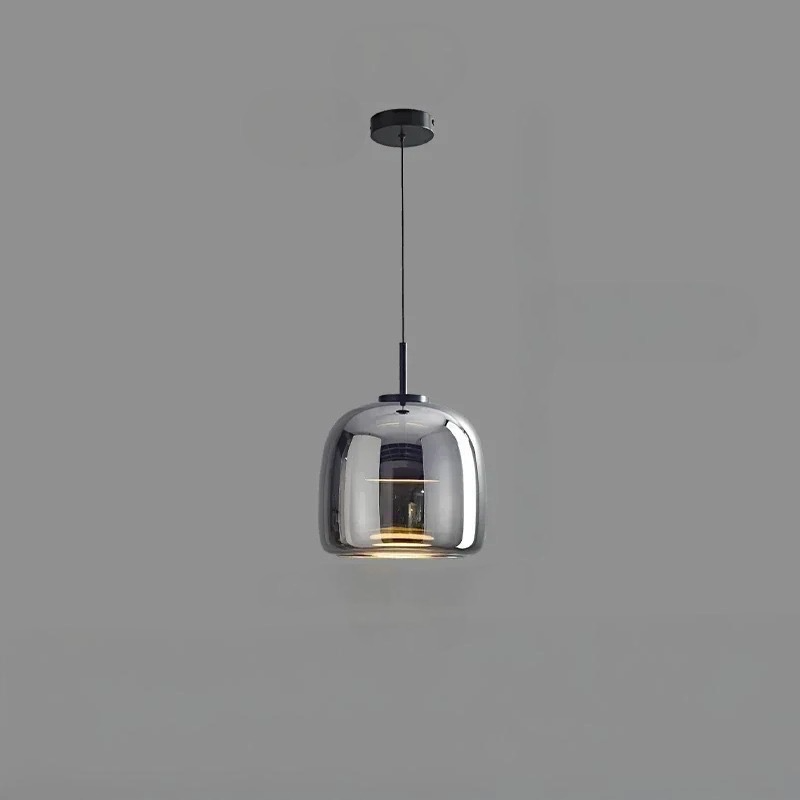 Glasica - Plafonnier LED suspendue en verre