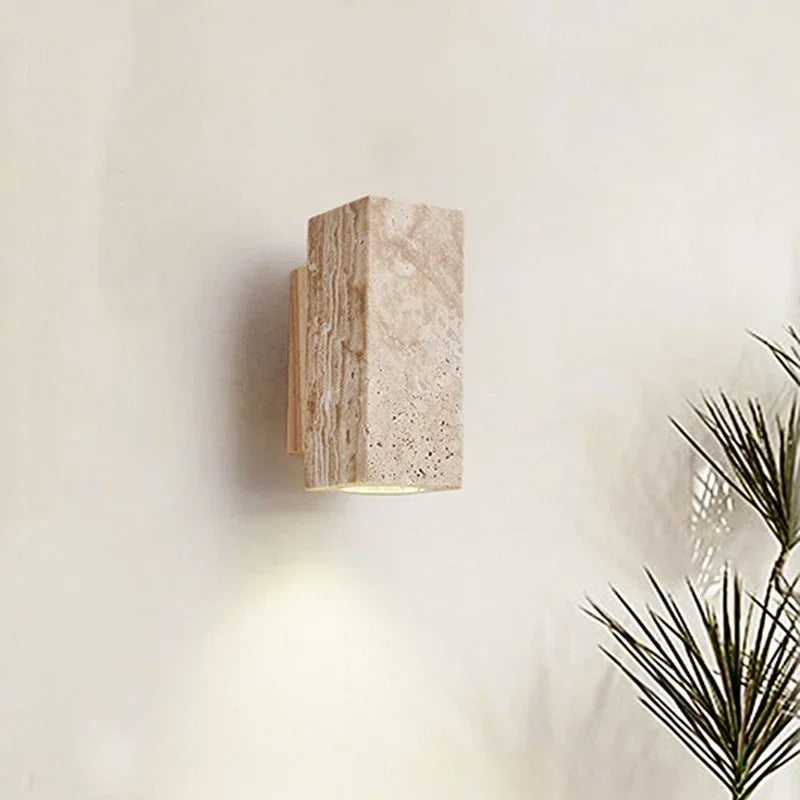 Lumea Stone - Applique murale en pierre