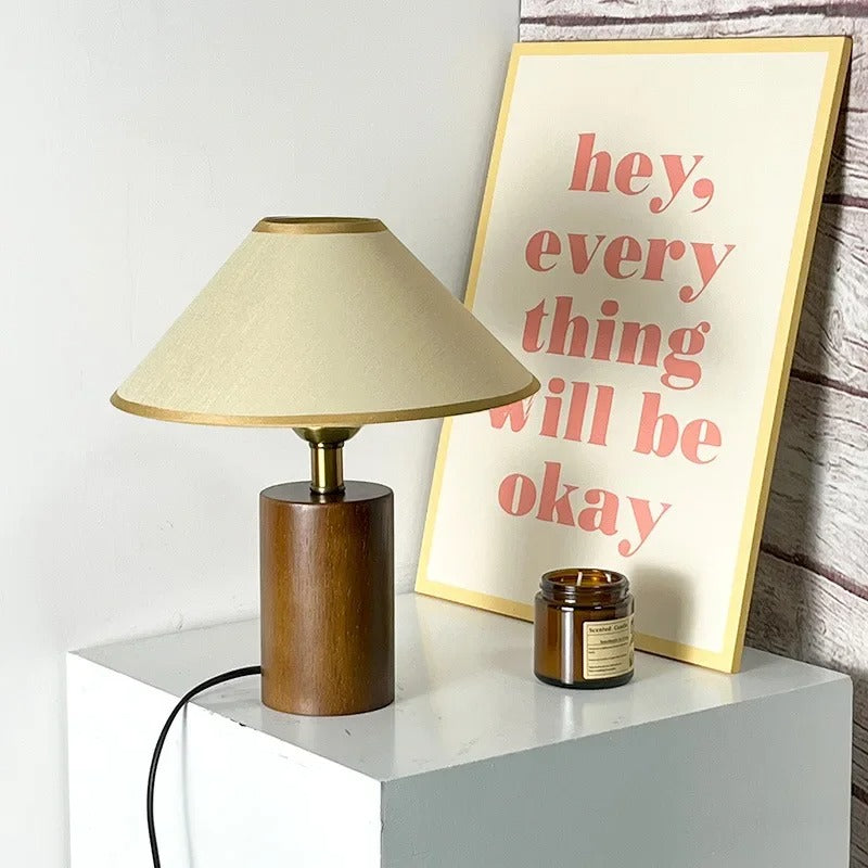 Bamboo Light - Lampe vintage en bois