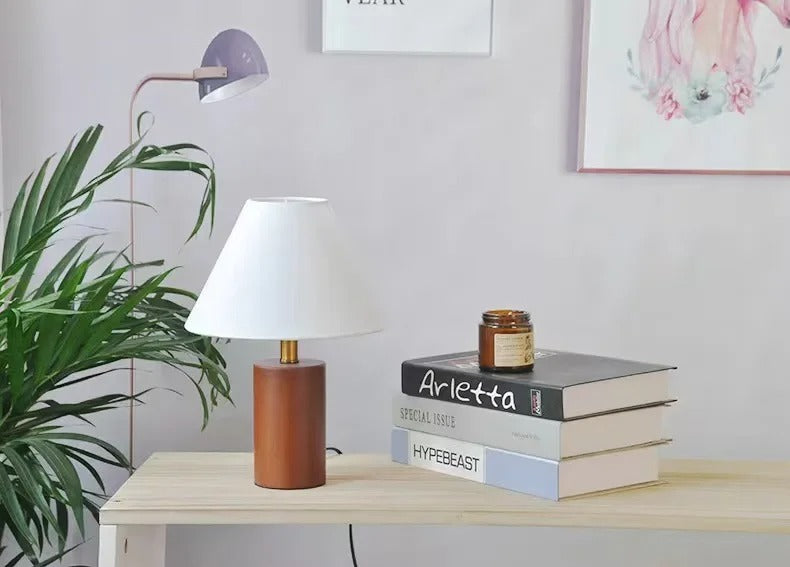 Bamboo Light - Lampe vintage en bois